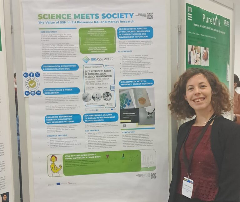 CES team member Kristen Connor presents at the 35th World Congress on Biosensors